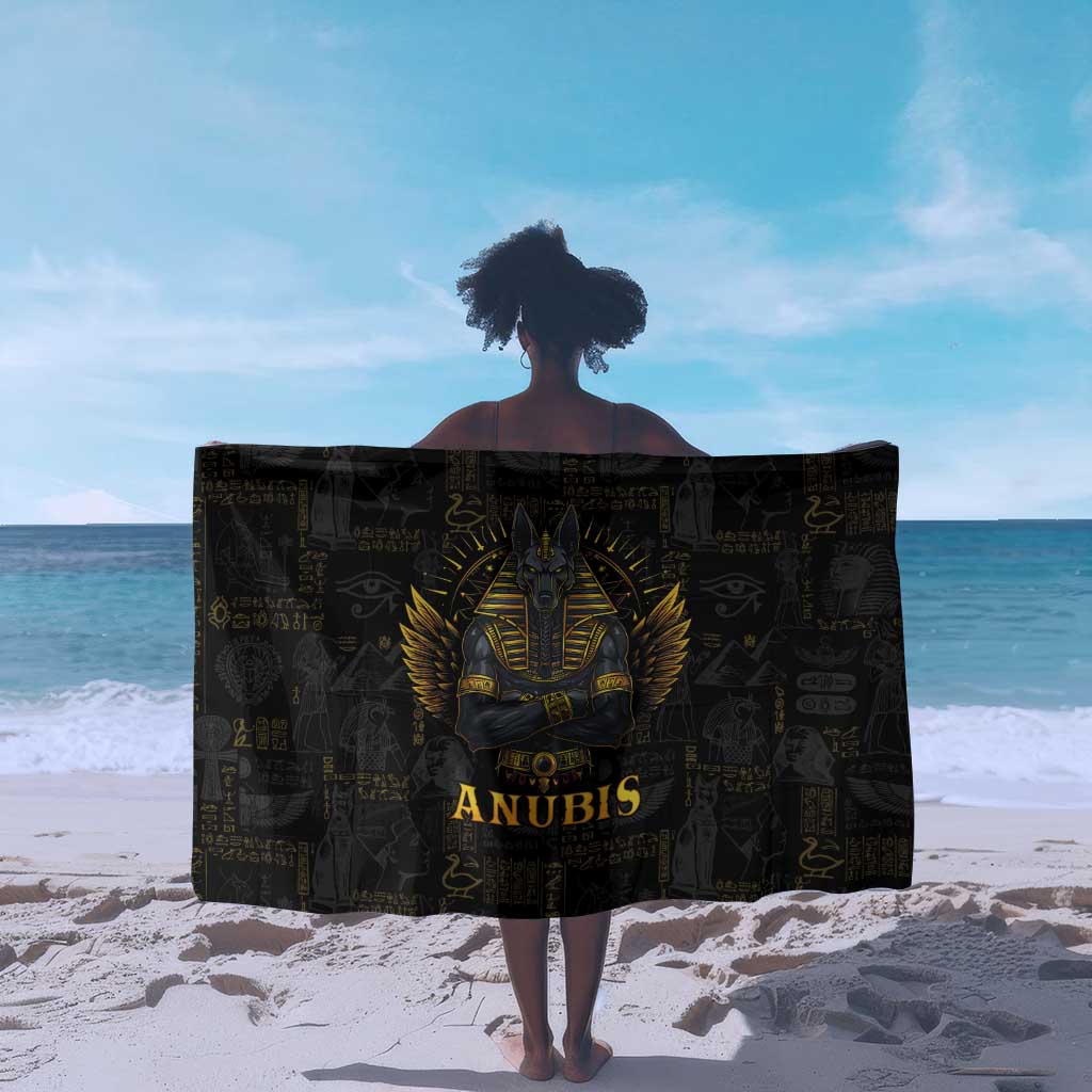 Anubis Egyptian God of Death Sarong LT9