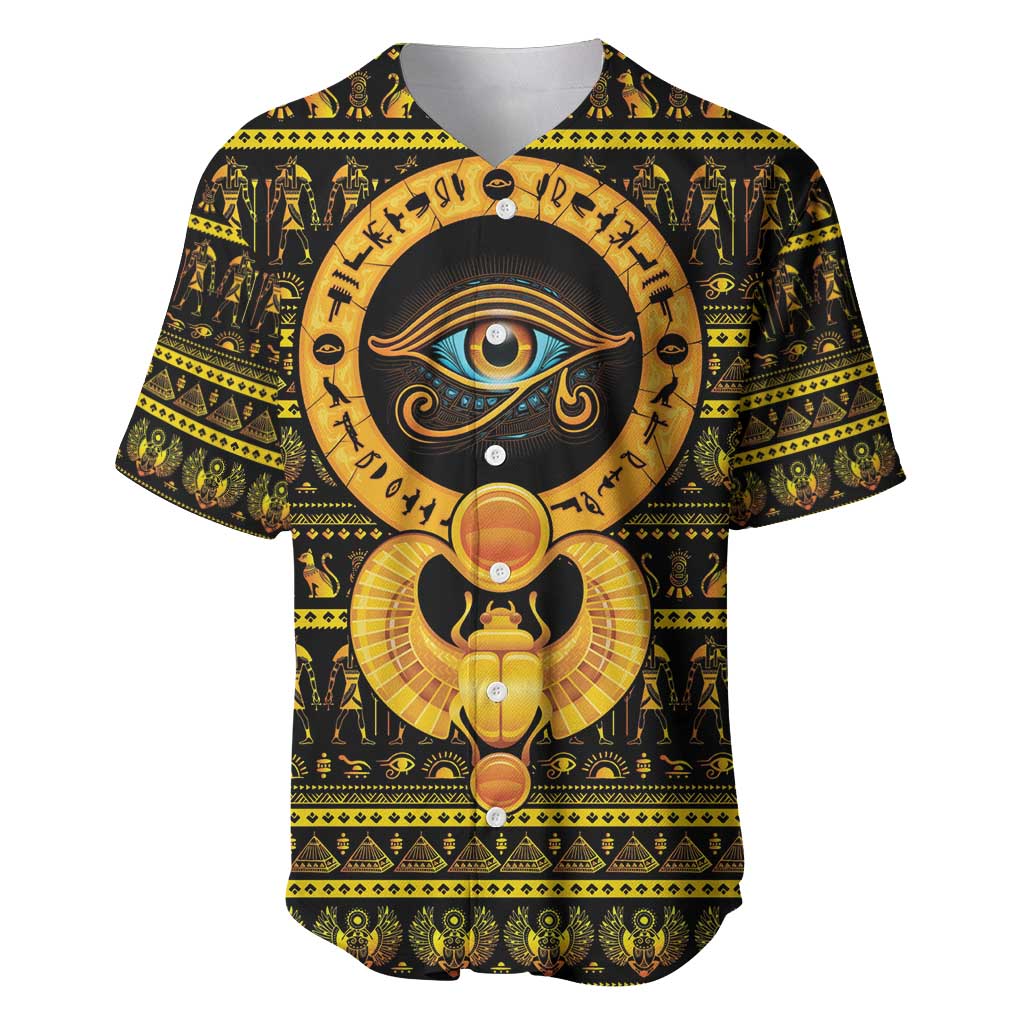 Egyptian God of The Sun Eye of Ra Baseball Jersey LT9