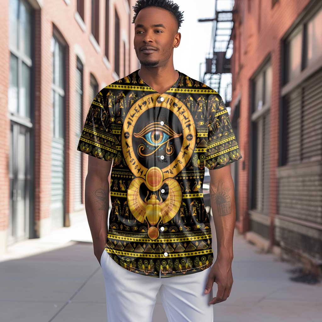 Egyptian God of The Sun Eye of Ra Baseball Jersey LT9