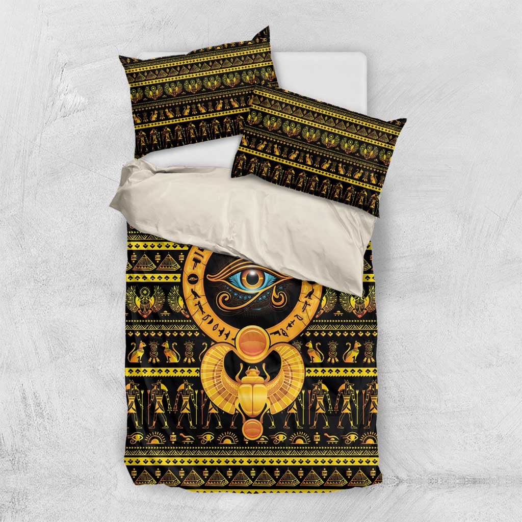 Egyptian God of The Sun Eye of Ra Bedding Set LT9