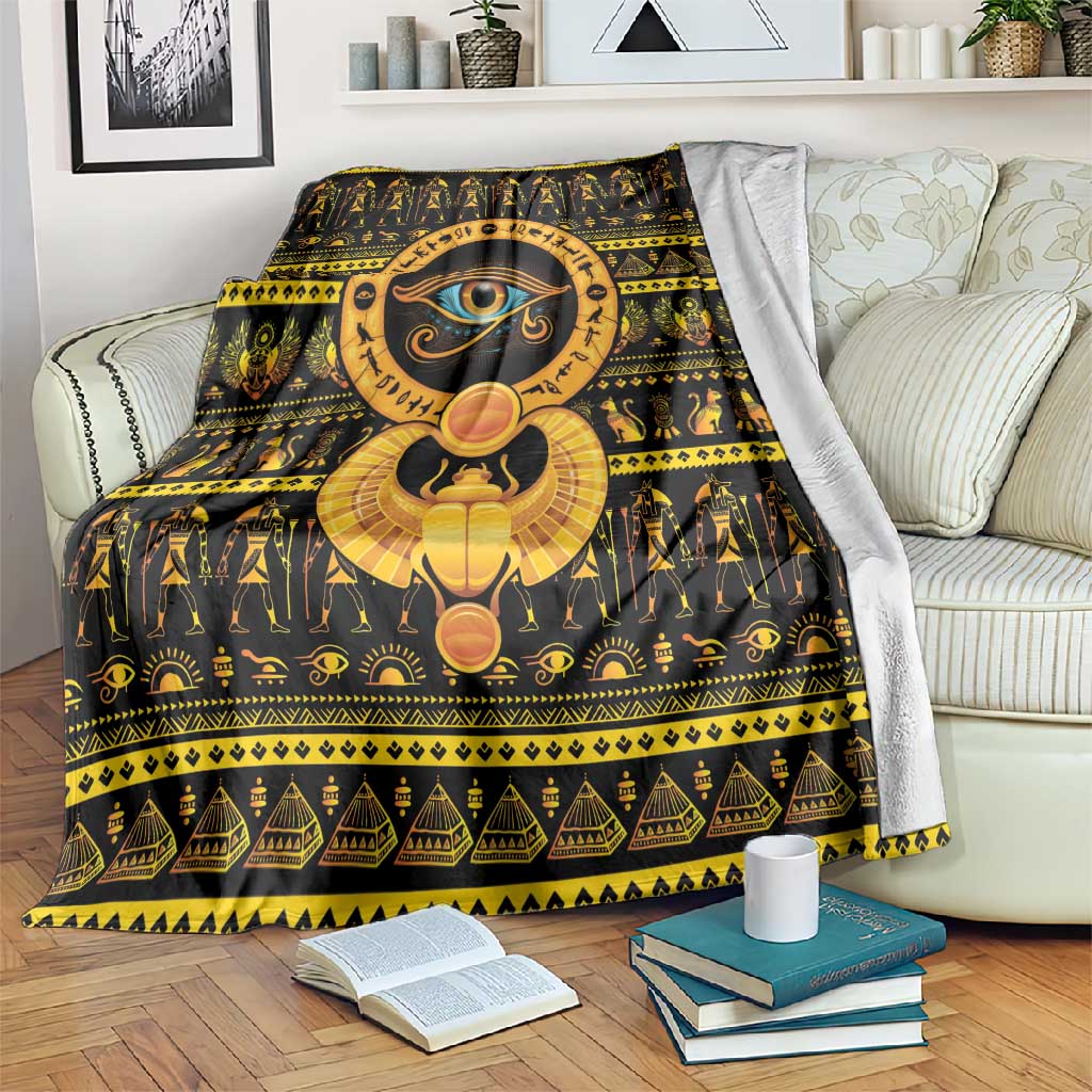Egyptian God of The Sun Eye of Ra Blanket LT9