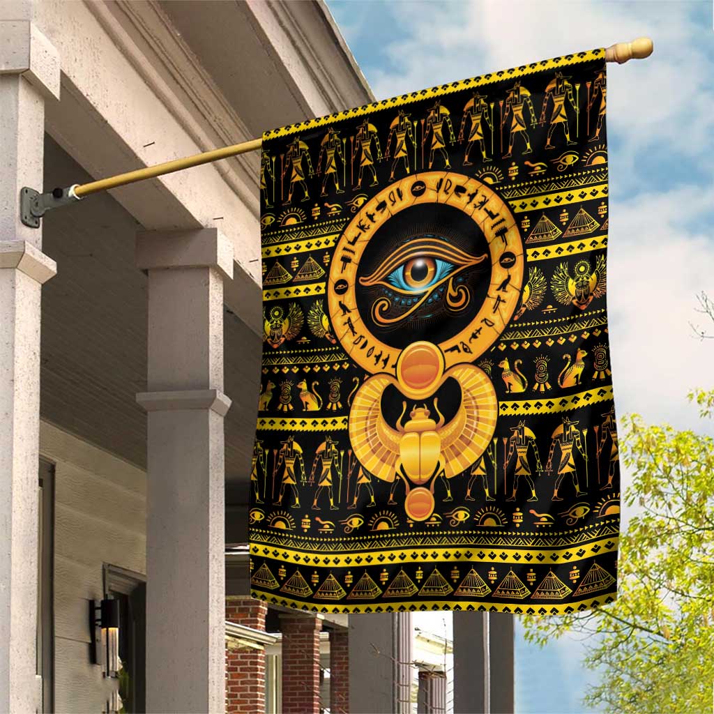 Egyptian God of The Sun Eye of Ra Garden Flag LT9