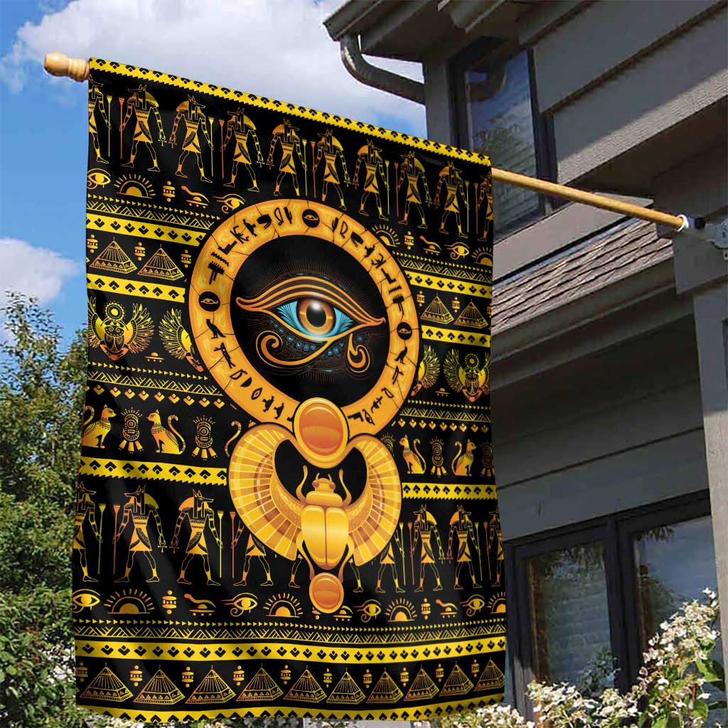 Egyptian God of The Sun Eye of Ra Garden Flag LT9