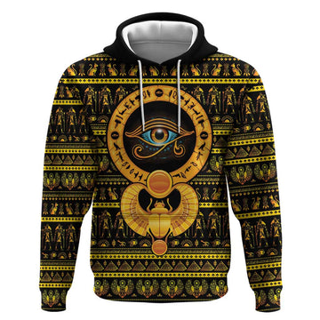 Egyptian God of The Sun Eye of Ra Hoodie LT9