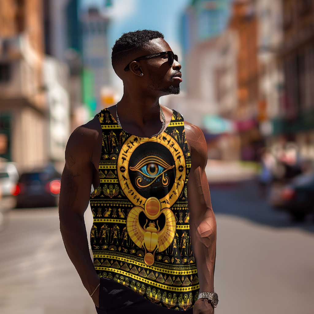 Egyptian God of The Sun Eye of Ra Men Tank Top LT9