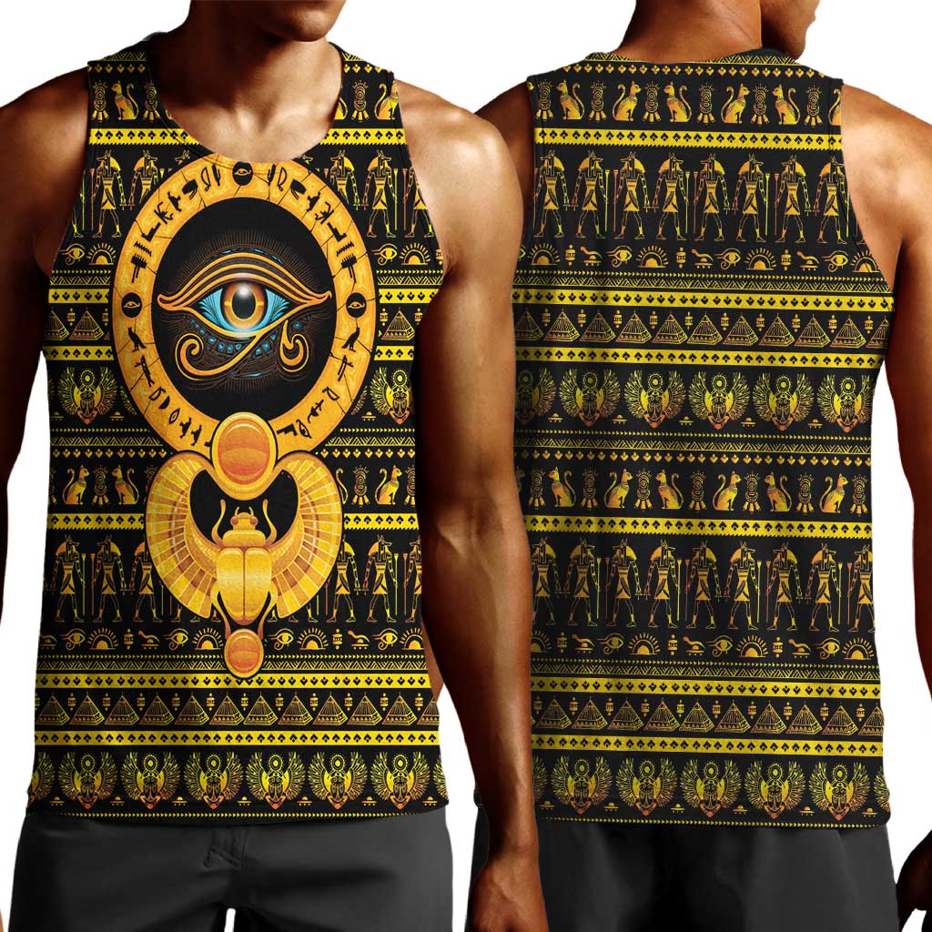 Egyptian God of The Sun Eye of Ra Men Tank Top LT9