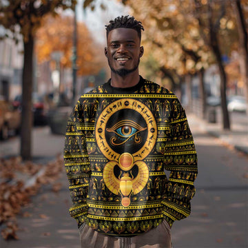 Egyptian God of The Sun Eye of Ra Sweatshirt LT9