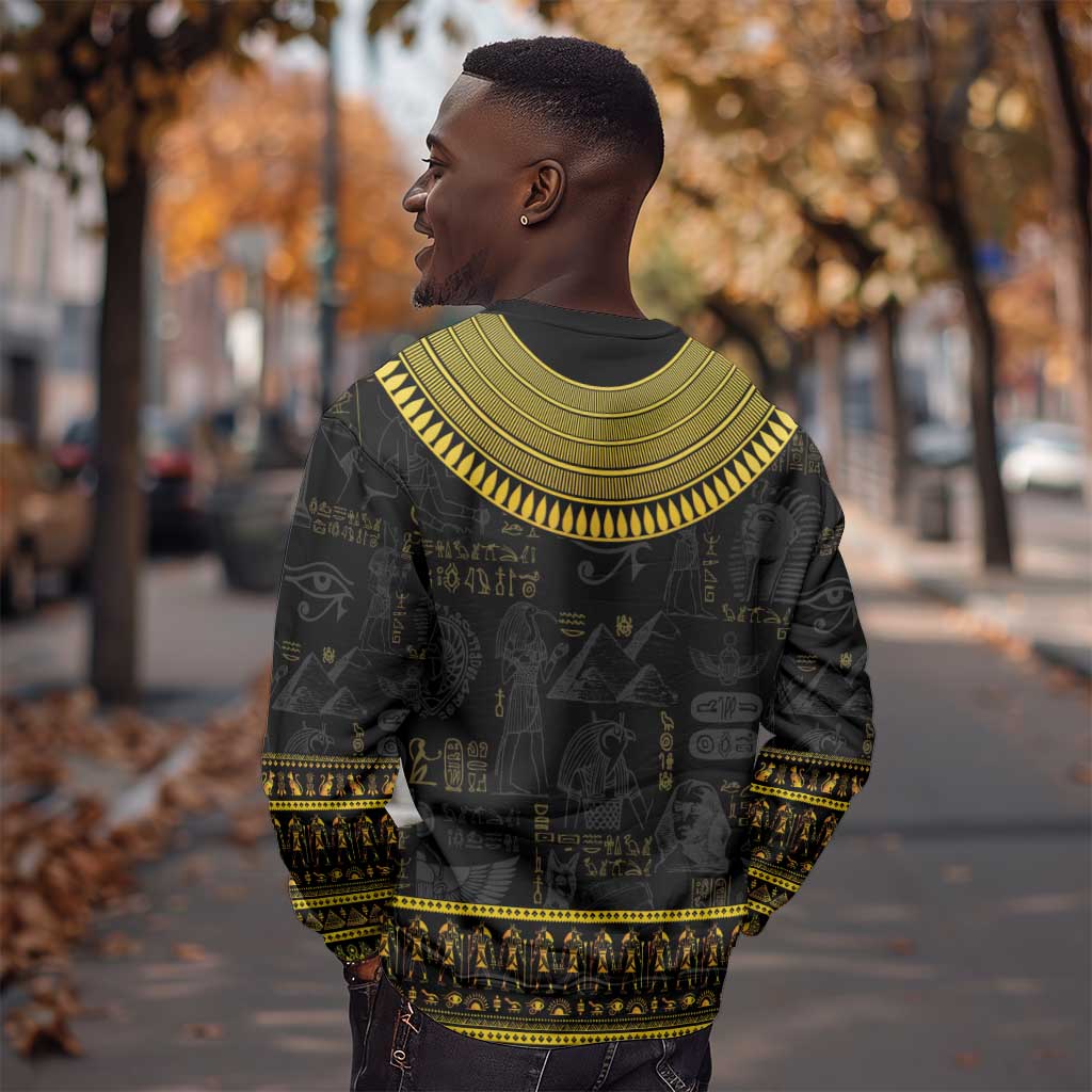 The Ankh Egyptian Hieroglyphs Sweatshirt LT9