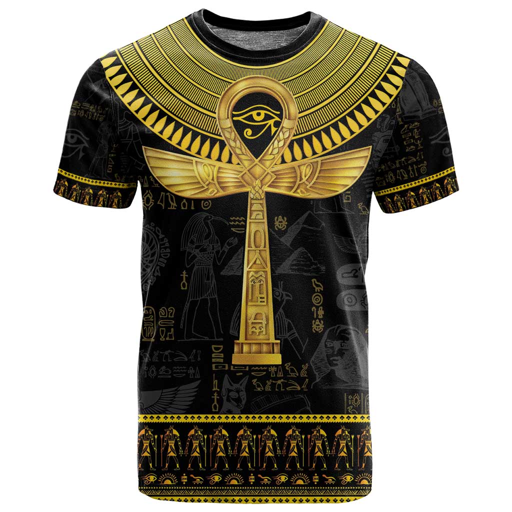 The Ankh Egyptian Hieroglyphs T shirt LT9