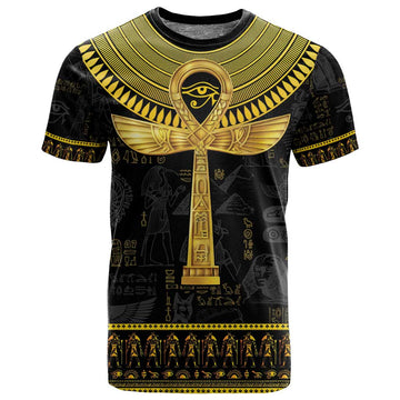 The Ankh Egyptian Hieroglyphs T shirt LT9