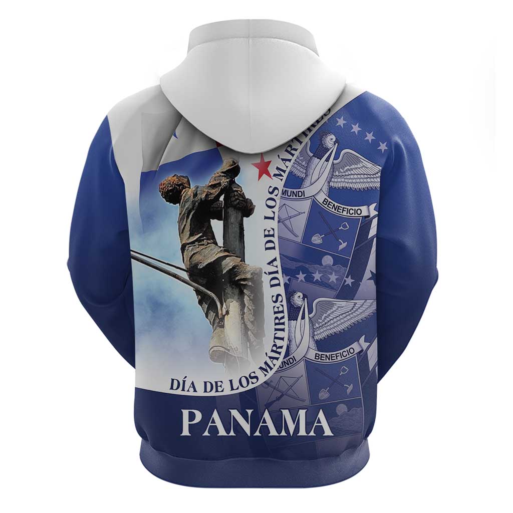 Panama Dia de los Martires Hoodie Panama Martyrs' Day Raises Flag LT9