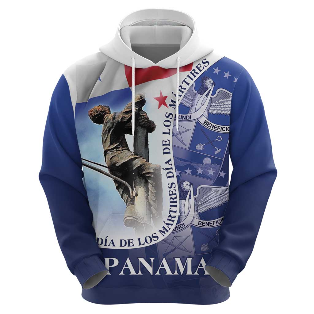 Panama Dia de los Martires Hoodie Panama Martyrs' Day Raises Flag LT9
