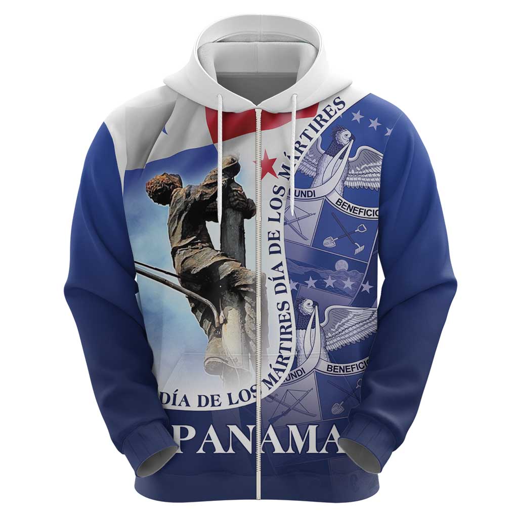 Panama Dia de los Martires Hoodie Panama Martyrs' Day Raises Flag LT9