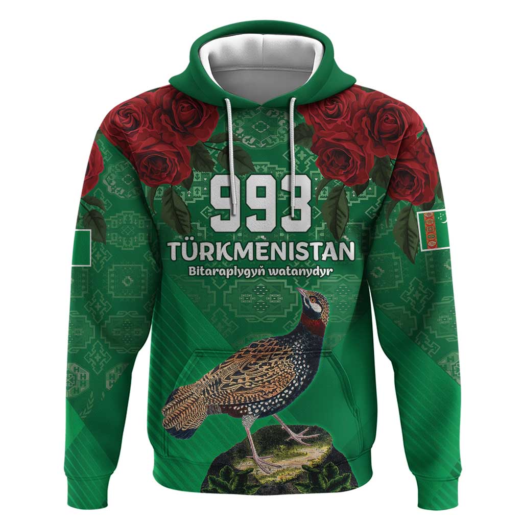 Turkmenistan 993 Custom Hoodie Turkmenistan Bitaraplygyn watanydyr LT9