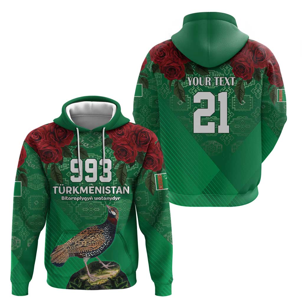 Turkmenistan 993 Custom Hoodie Turkmenistan Bitaraplygyn watanydyr LT9