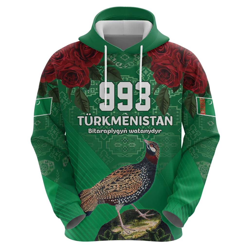 Turkmenistan 993 Custom Hoodie Turkmenistan Bitaraplygyn watanydyr LT9