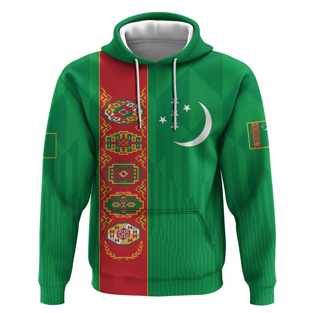 Turkmenistan Black Francolin Custom Hoodie Turkmenistan Turkmenistanyn Baydagy LT9