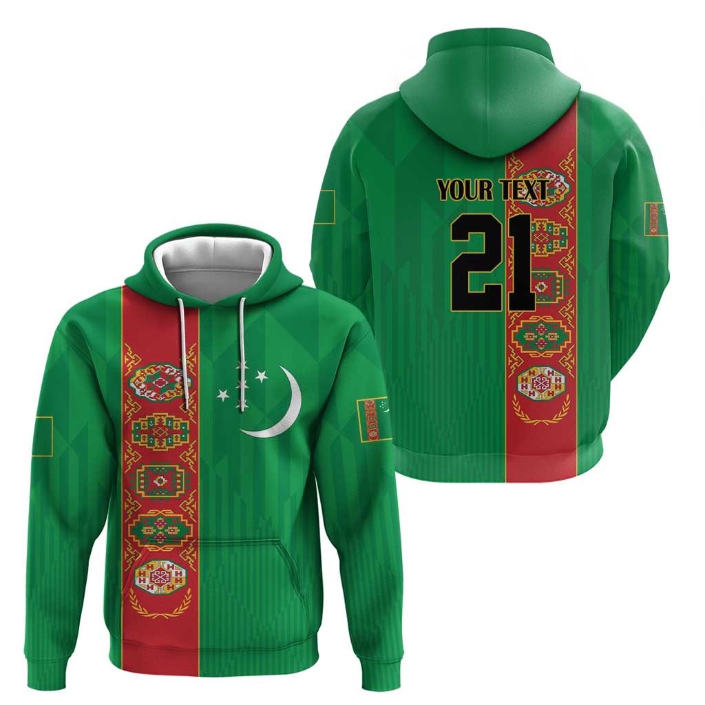 Turkmenistan Black Francolin Custom Hoodie Turkmenistan Turkmenistanyn Baydagy LT9