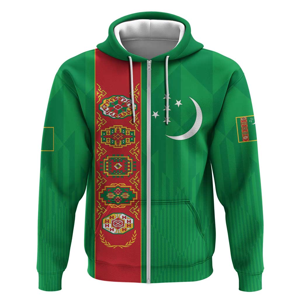 Turkmenistan Black Francolin Custom Hoodie Turkmenistan Turkmenistanyn Baydagy LT9