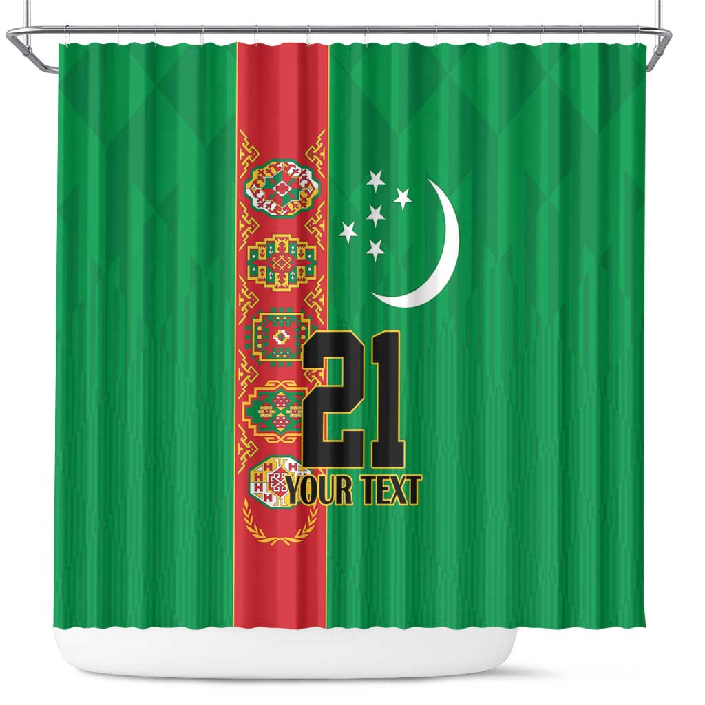 Turkmenistan Black Francolin Custom Shower Curtain Turkmenistan Turkmenistanyn Baydagy LT9