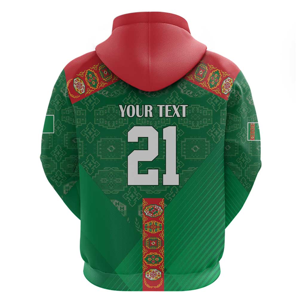 Turkmenistan Football Custom Hoodie We Are The Champions LT9