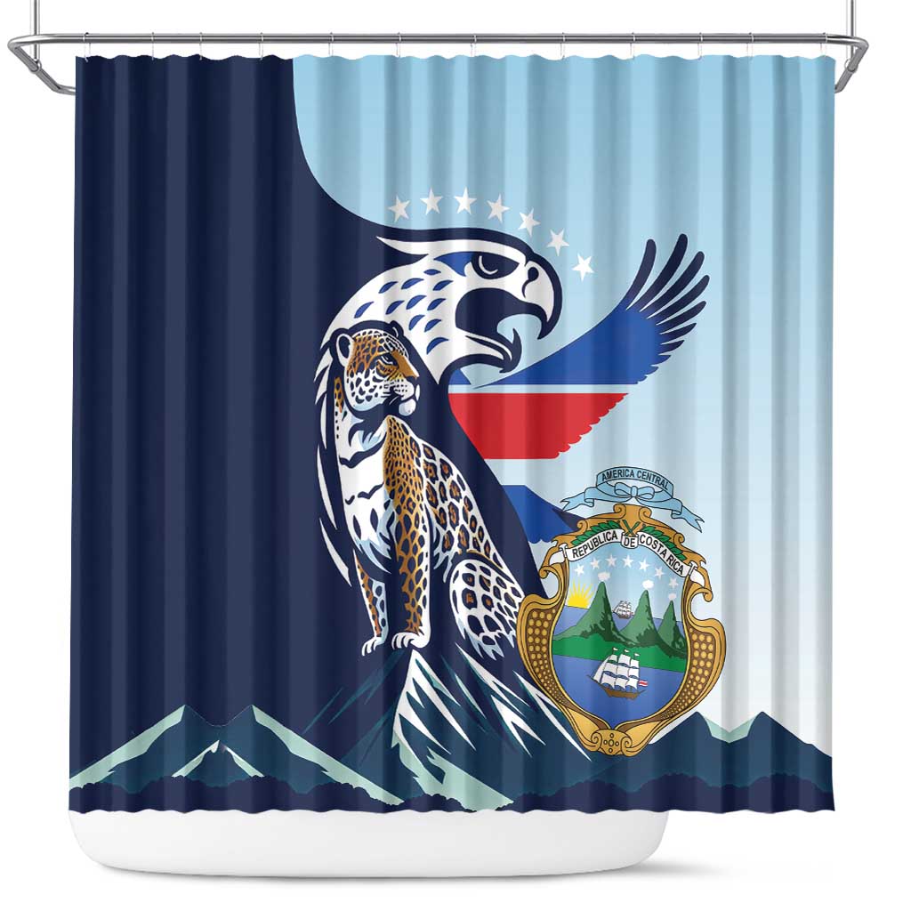 Costa Rica Jaguar Guaria Morada Shower Curtain LT9