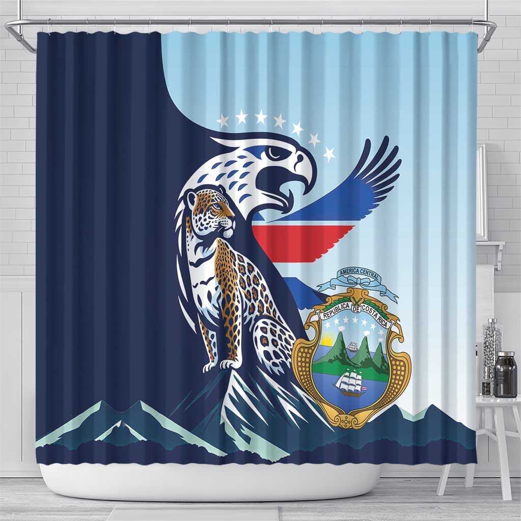 Costa Rica Jaguar Guaria Morada Shower Curtain LT9