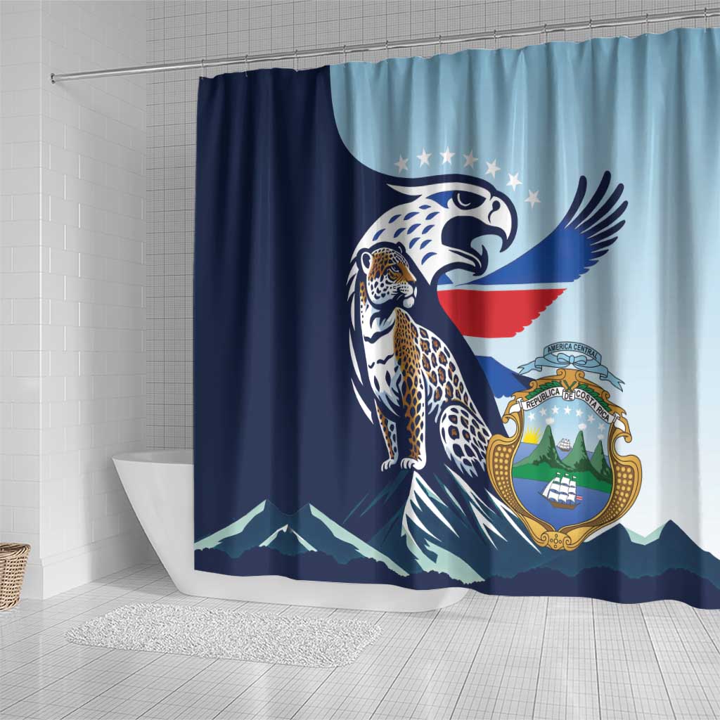 Costa Rica Jaguar Guaria Morada Shower Curtain LT9