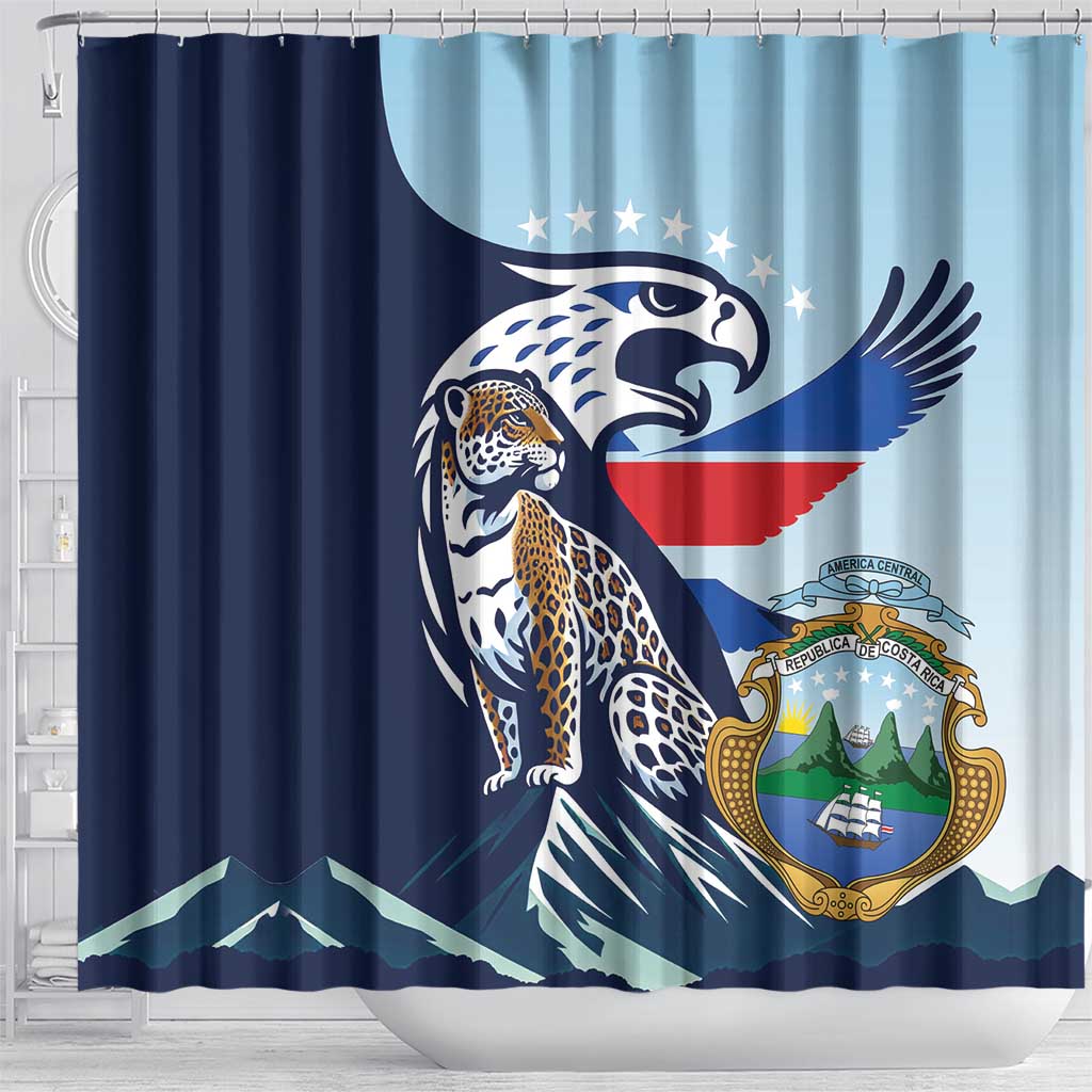 Costa Rica Jaguar Guaria Morada Shower Curtain LT9