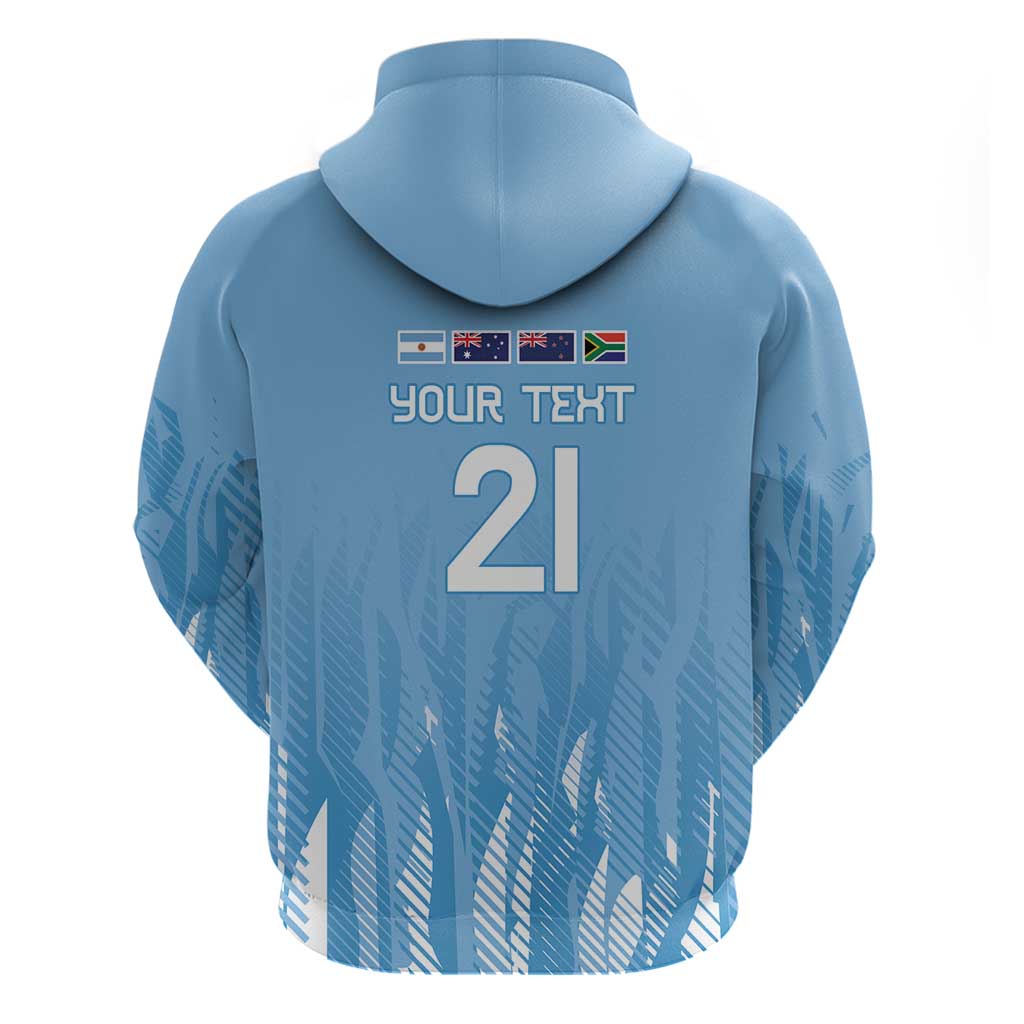 Argentina Rugby Custom Hoodie Glory Be To Pumas LT9