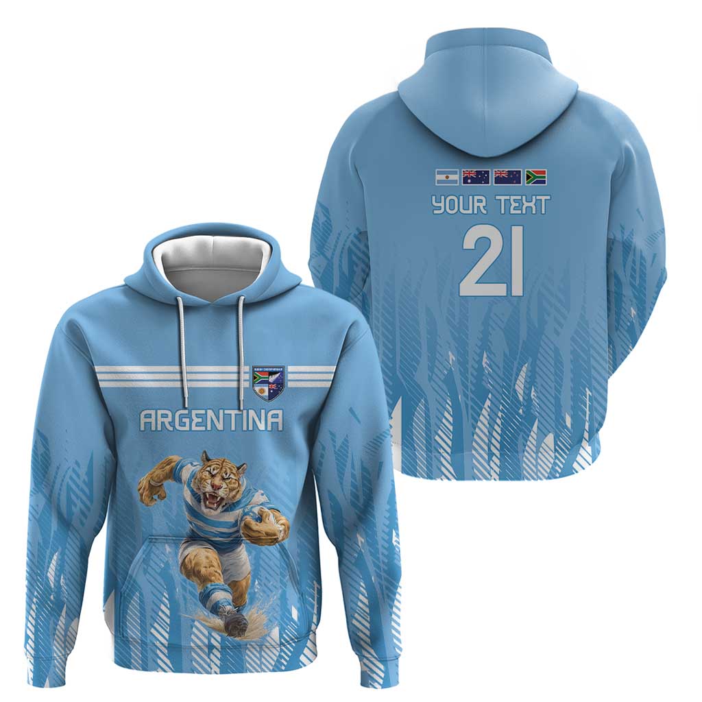 Argentina Rugby Custom Hoodie Glory Be To Pumas LT9