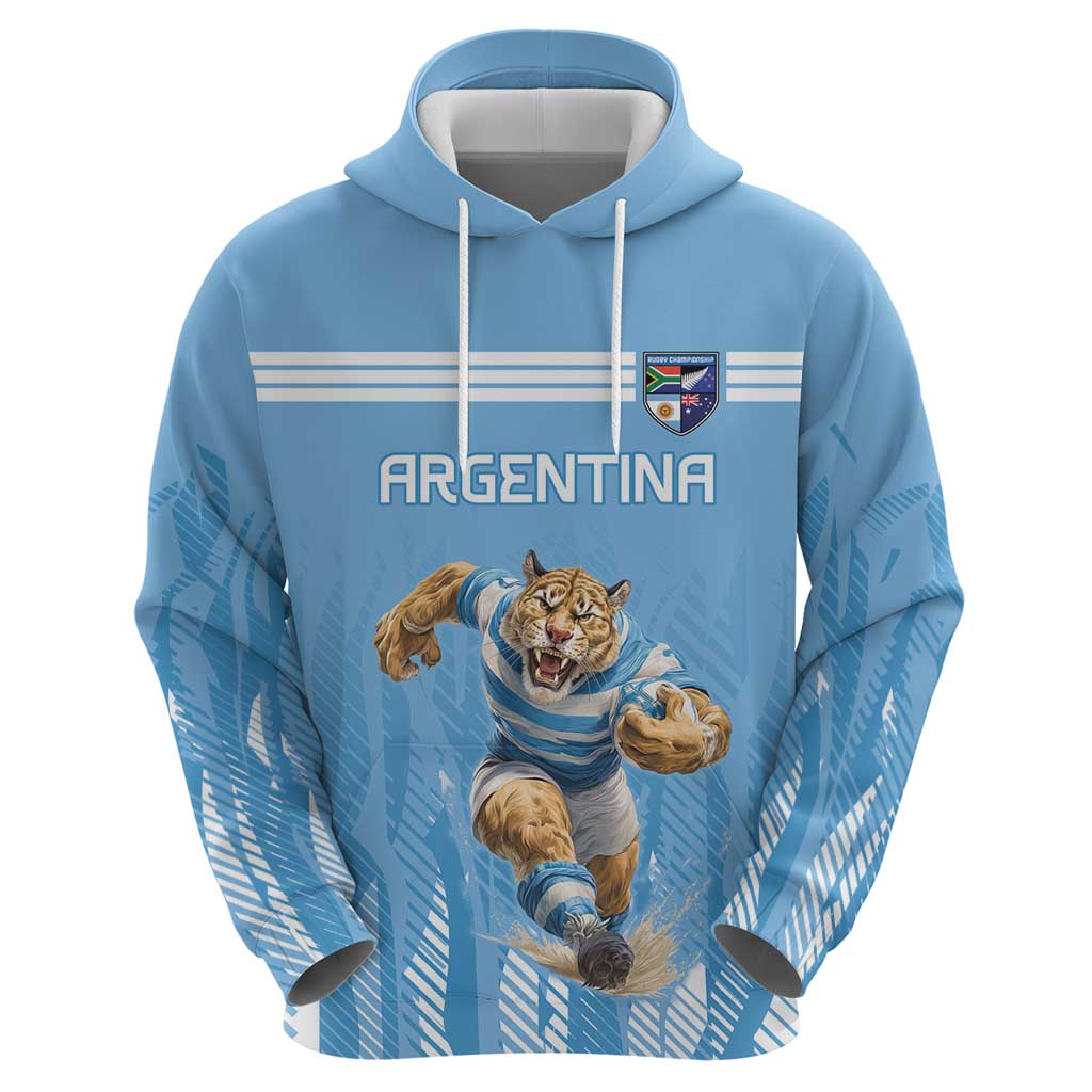 Argentina Rugby Custom Hoodie Glory Be To Pumas LT9