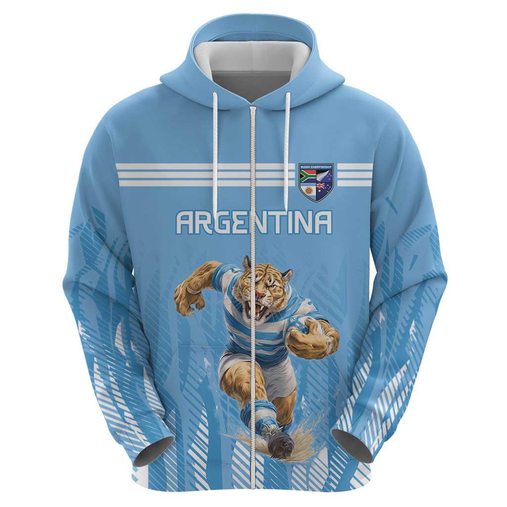 Argentina Rugby Custom Hoodie Glory Be To Pumas LT9