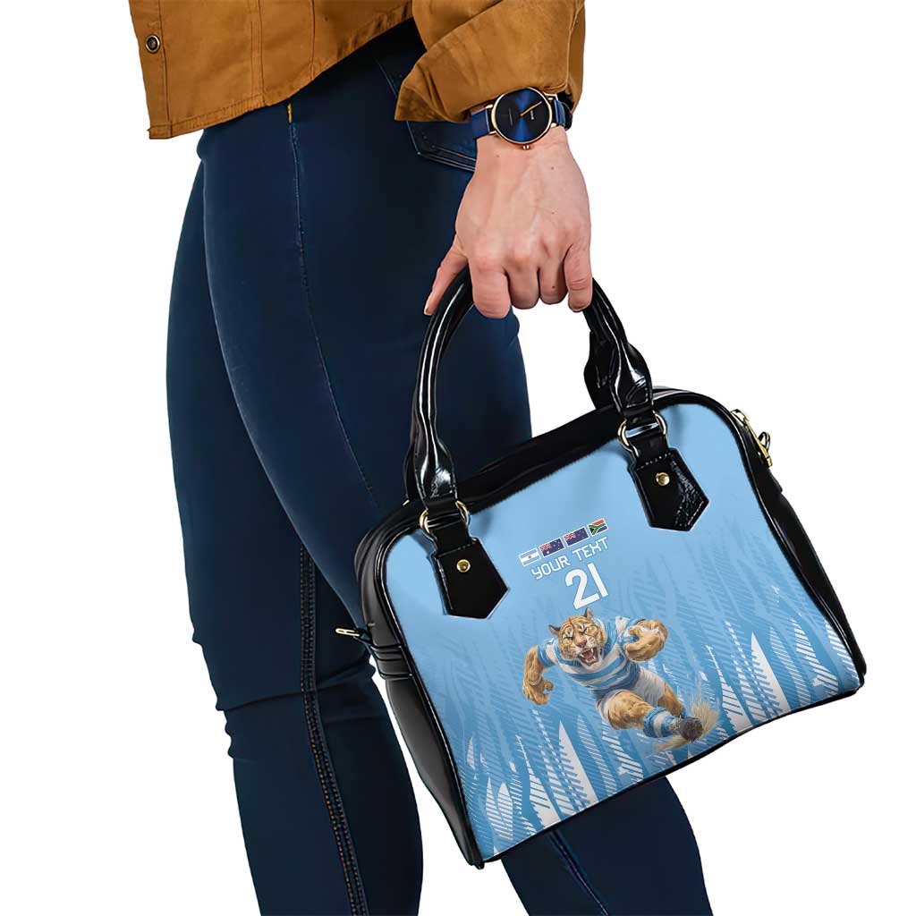 Argentina Rugby Custom Shoulder Handbag Glory Be To Pumas LT9