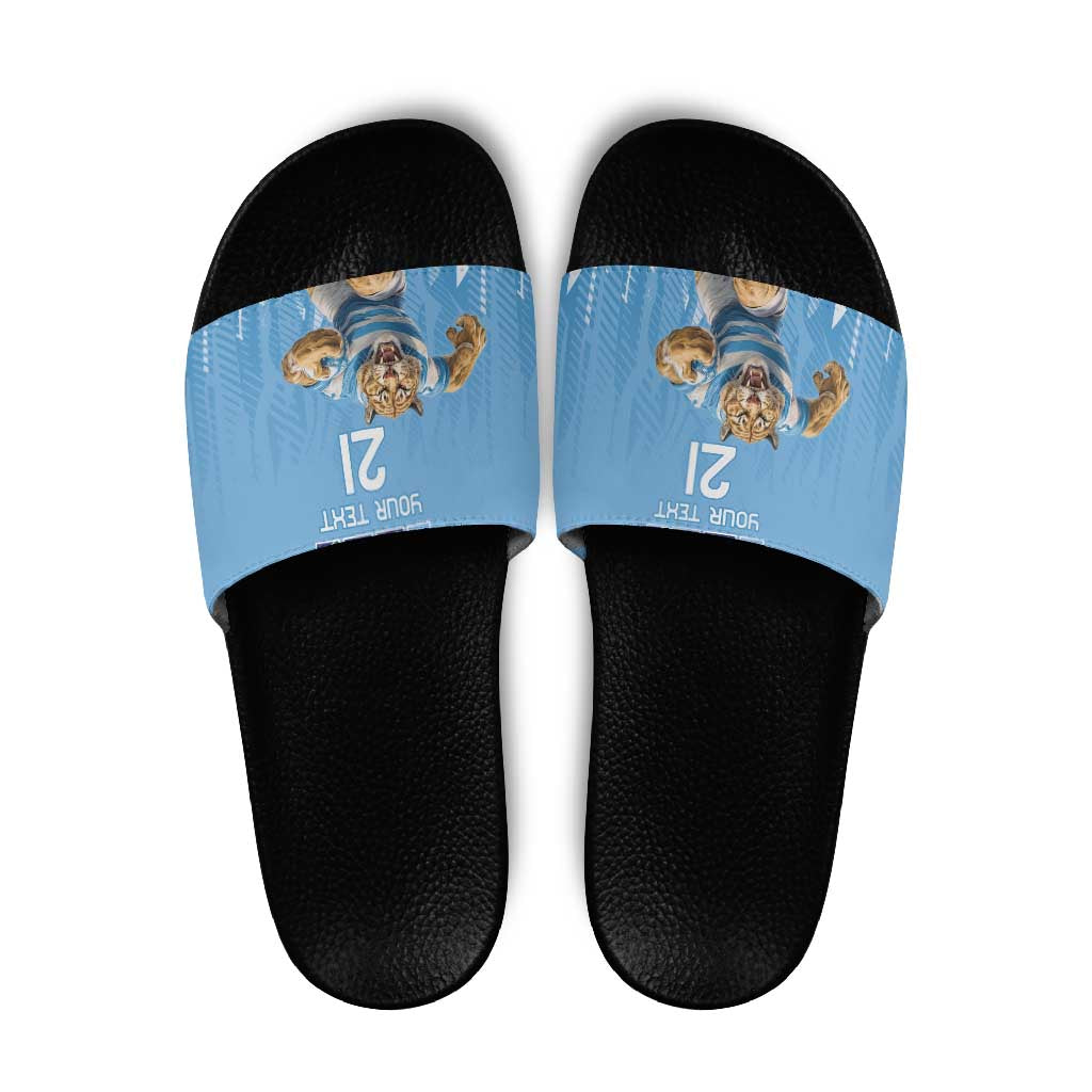 Argentina Rugby Custom Slide Sandals Glory Be To Pumas LT9