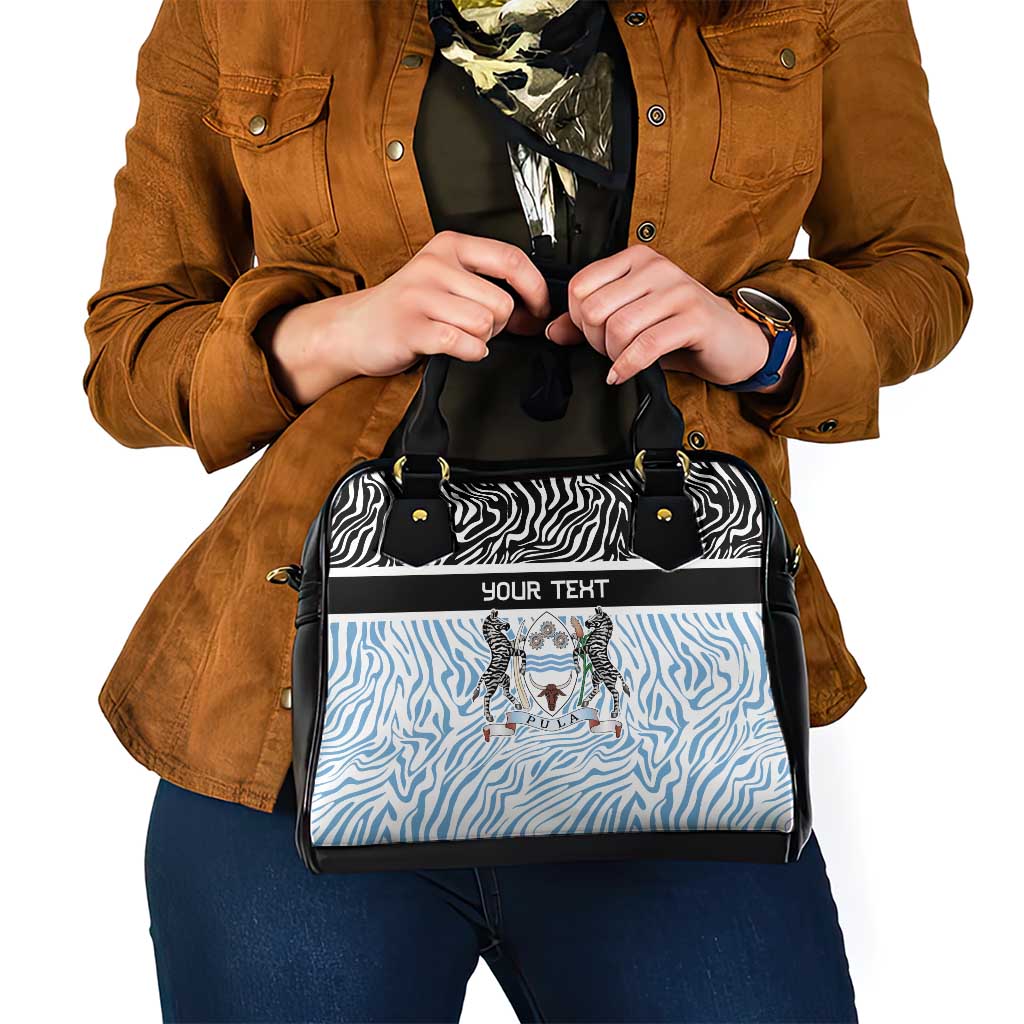 Botswana Personalized Shoulder Handbag Zebra Skins Pattern LT9