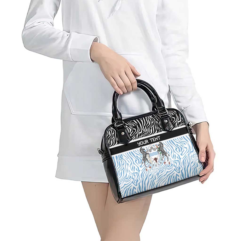 Botswana Personalized Shoulder Handbag Zebra Skins Pattern LT9