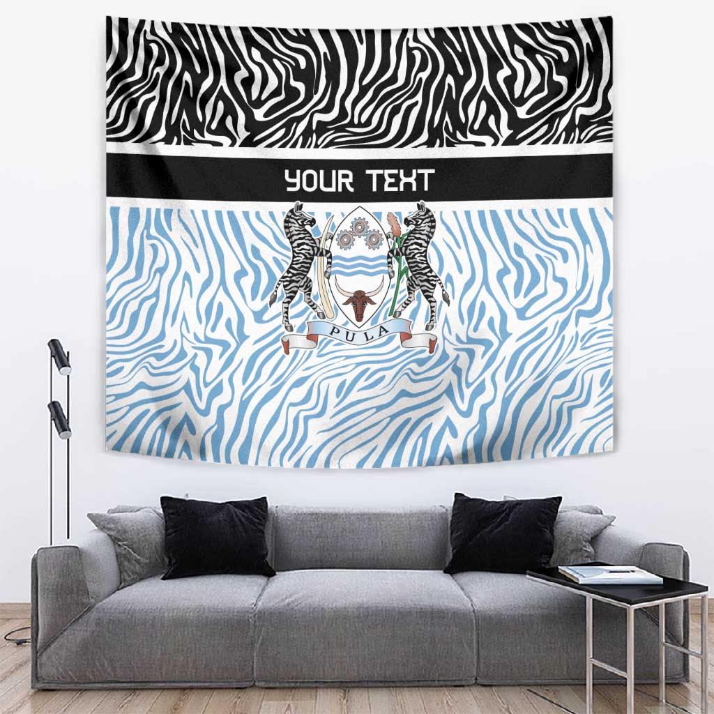Botswana Personalized Tapestry African Zebra Skins Pattern LT9