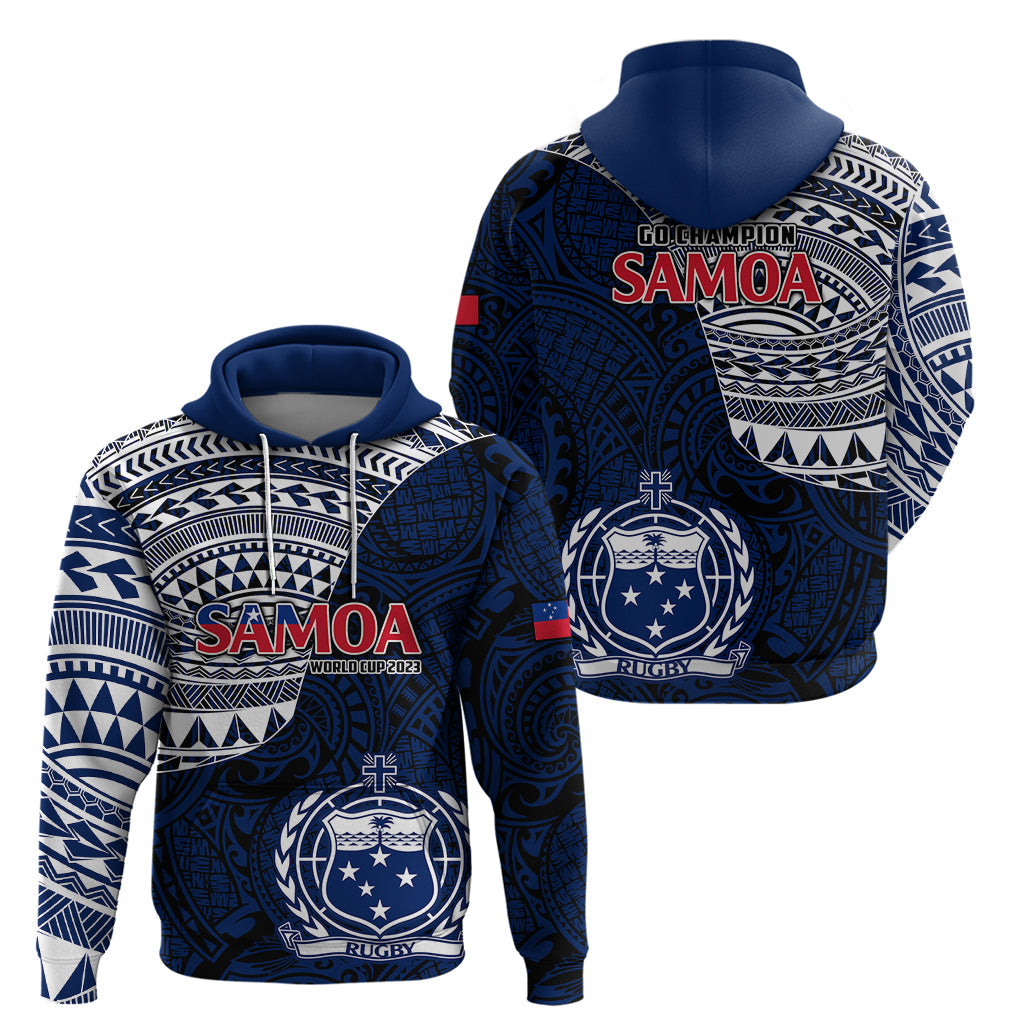 Samoa Rugby Hoodie Proud Samoa World Cup 2023 LT9
