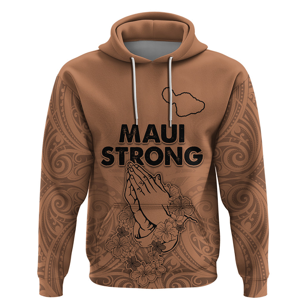 Hawaii Strong Maui Wildfire Hoodie No1 LT9
