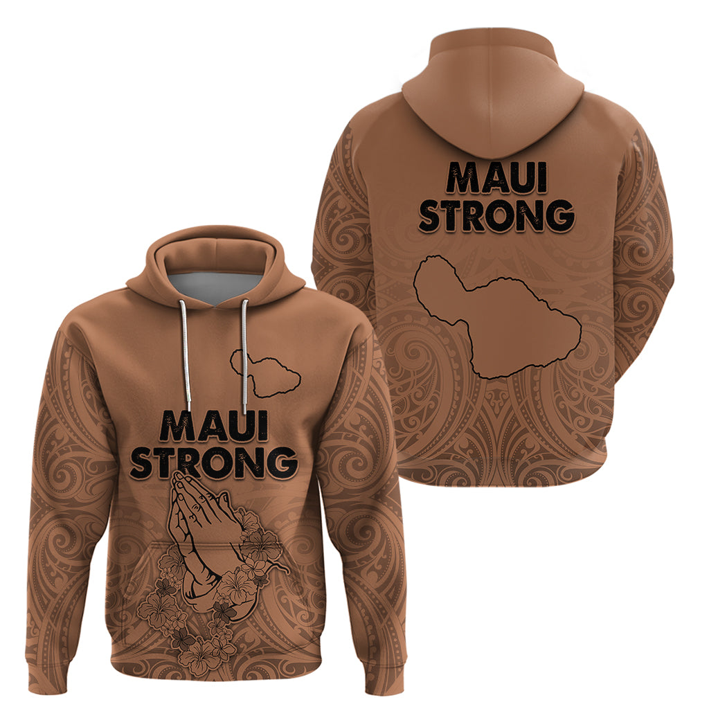 Hawaii Strong Maui Wildfire Hoodie No1 LT9