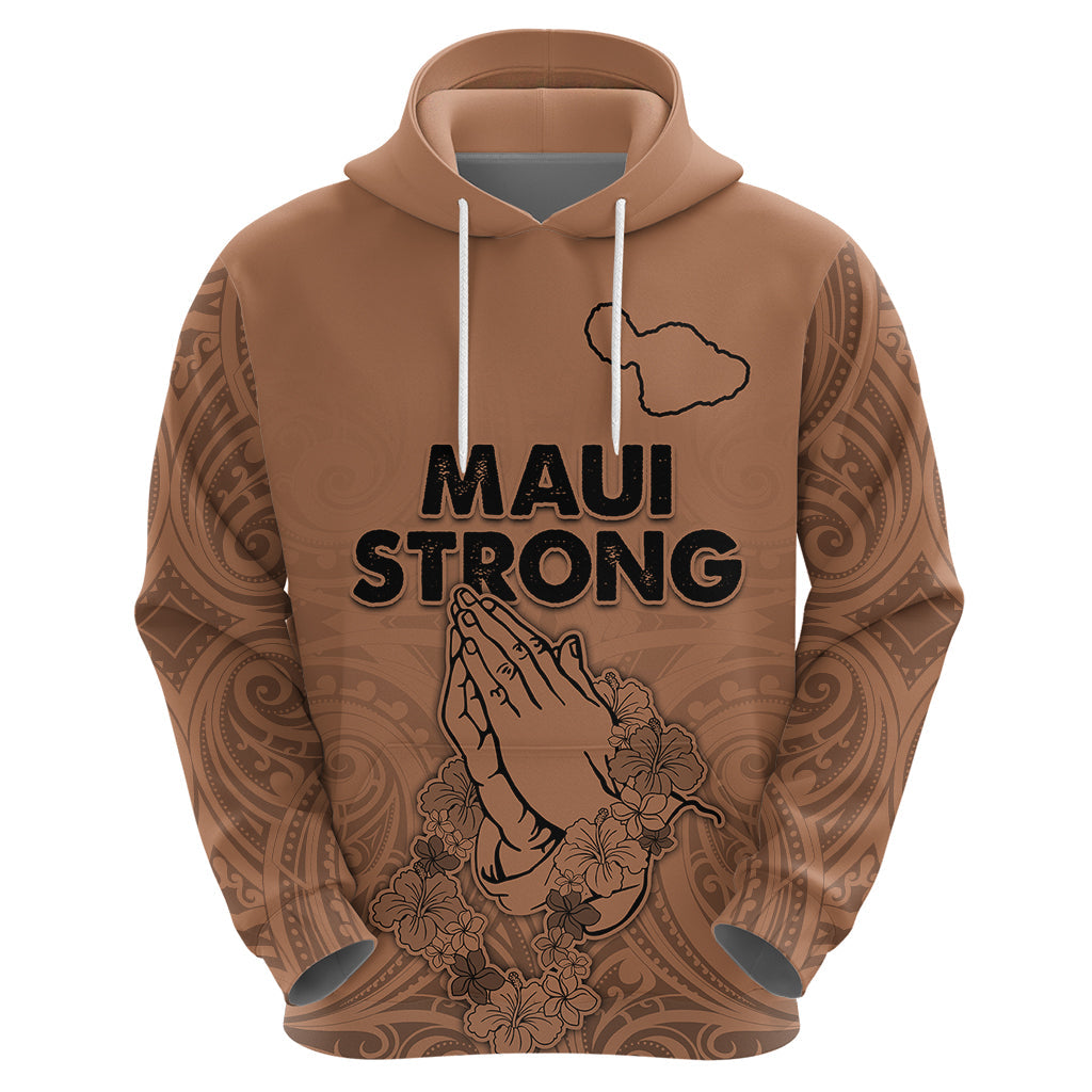 Hawaii Strong Maui Wildfire Hoodie No1 LT9