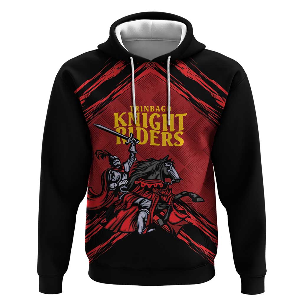 Custom Caribbean Cricket Trinidad and Tobago Cricket Hoodie TKR Champions 2025 Red Edition LT9