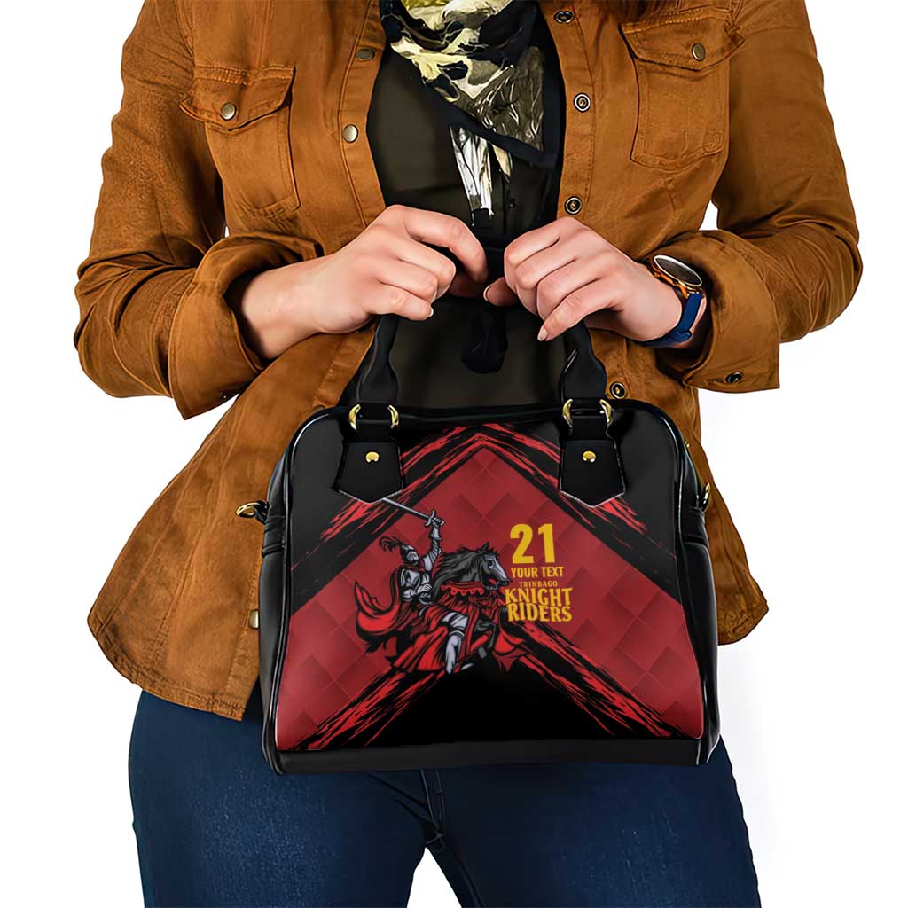 Custom Caribbean Cricket Trinidad and Tobago Cricket Shoulder Handbag TKR Champions 2025 Red Edition LT9