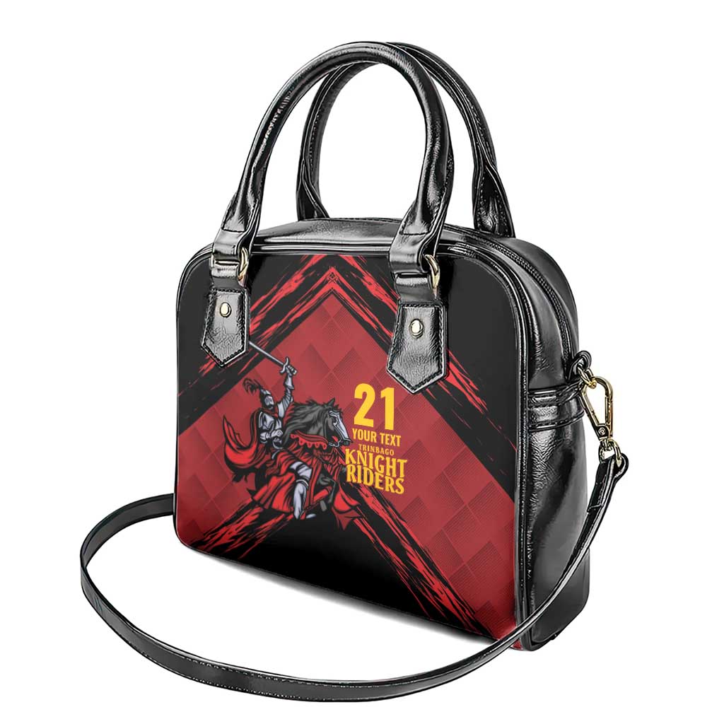 Custom Caribbean Cricket Trinidad and Tobago Cricket Shoulder Handbag TKR Champions 2025 Red Edition LT9