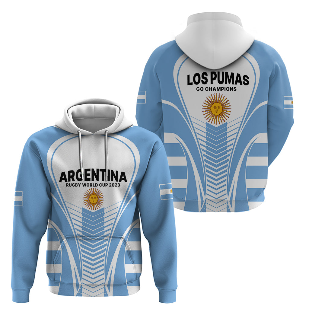 Argentina Rugby Hoodie World Cup 2023 Los Pumas Go Champion LT9