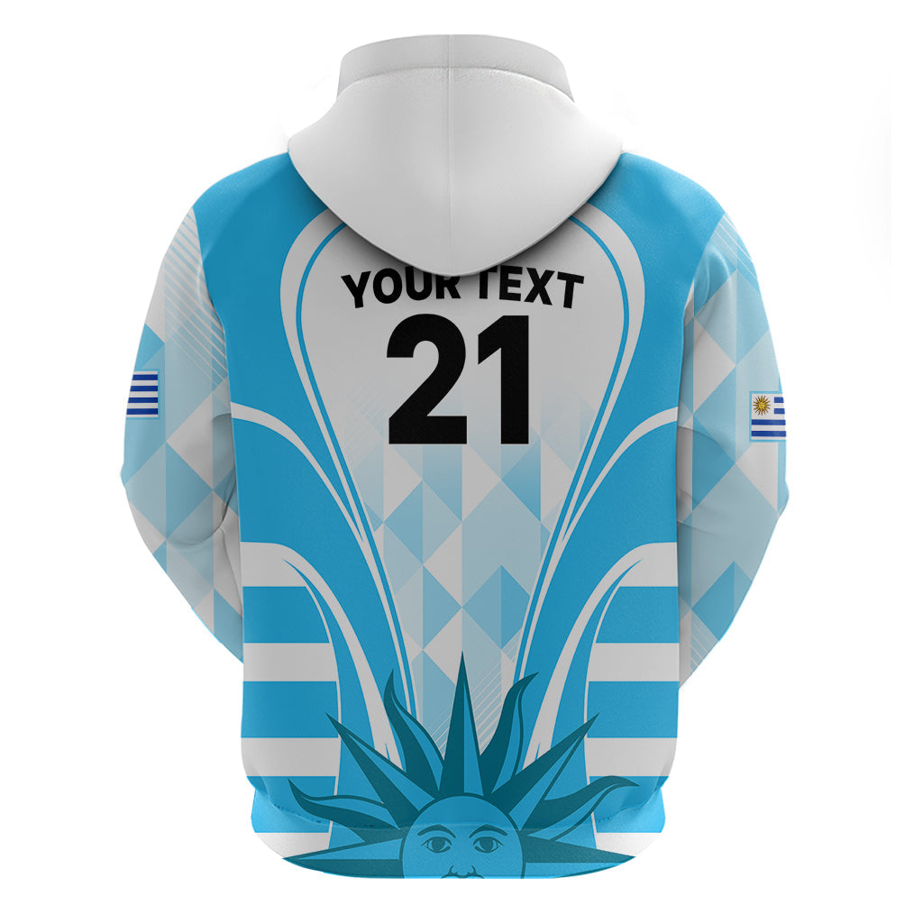 Custom Uruguay Rugby Hoodie World Cup 2023 Go Los Teros LT9