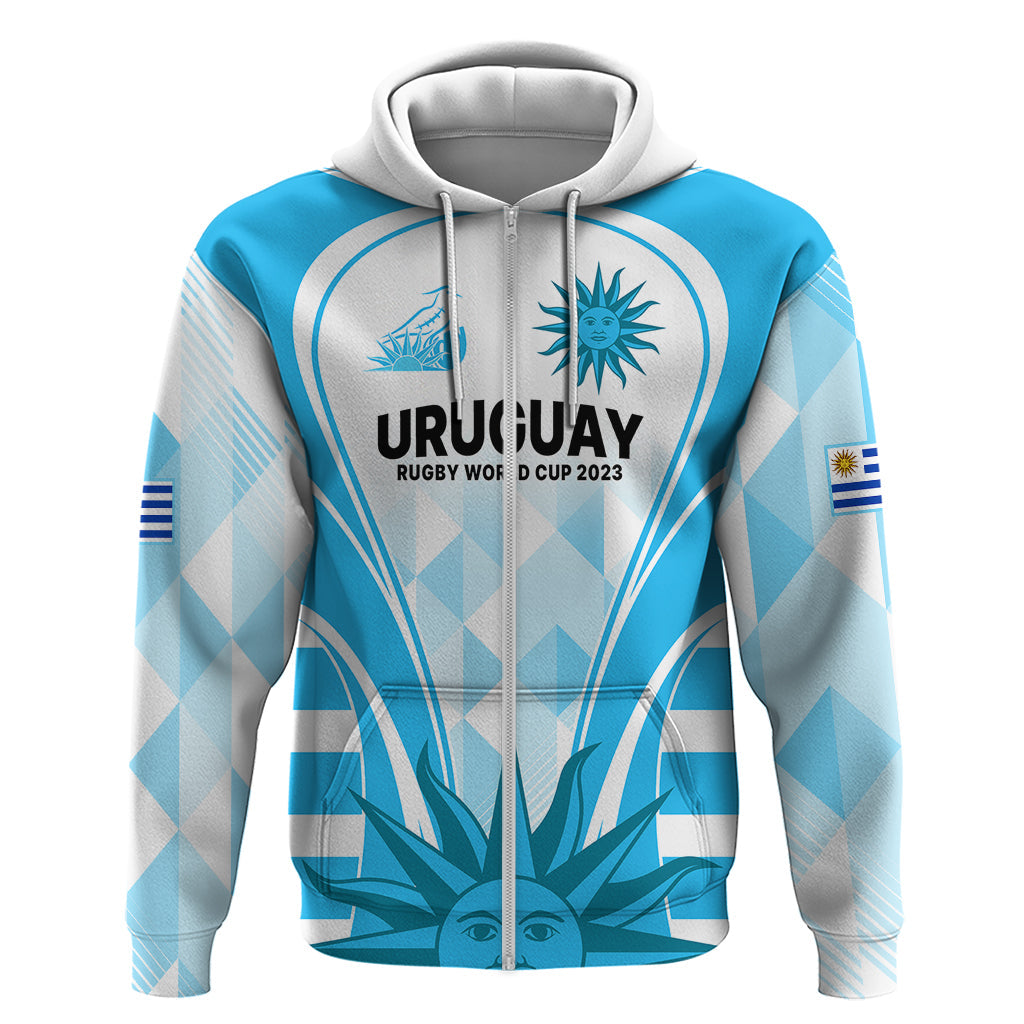 Custom Uruguay Rugby Hoodie World Cup 2023 Go Los Teros LT9