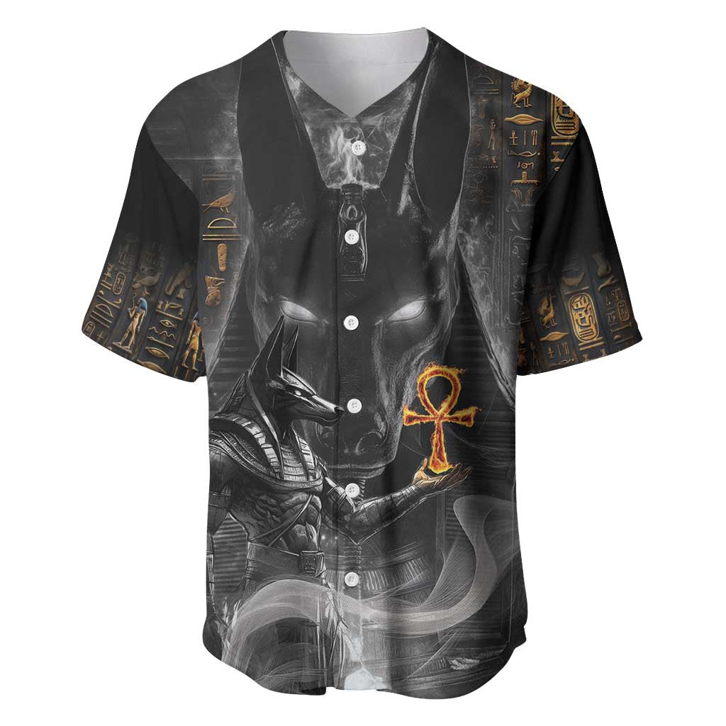 Mythical Anubis Baseball Jersey The Egyptian God of Death LT9