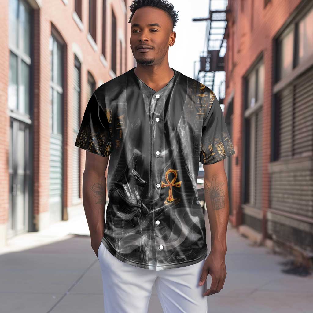 Mythical Anubis Baseball Jersey The Egyptian God of Death LT9